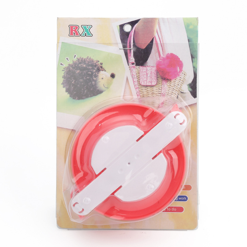 Pom Pom Maker Tool - 1 Buah Alat Rajut Kerajinan Jarum