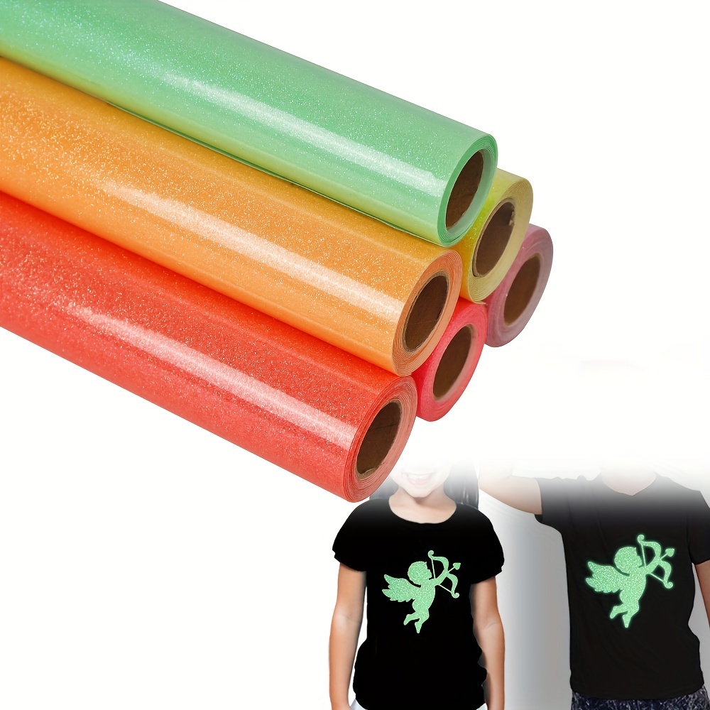 Glitter Vinyl Roll - Roll Vinyl Transfer Panas Glitter HTV