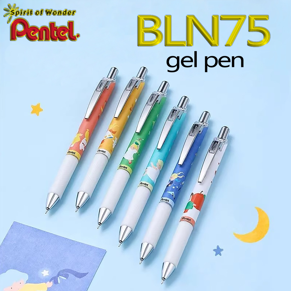Pentel Pen Energel - 1 Pena 3 Isi Ulang Pena