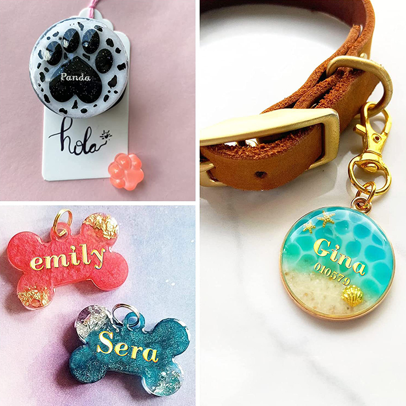 Craft Embellishment - 2 Buah Huruf Dekorasi Alfabet Logam