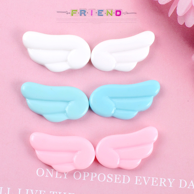 Craft Embellishment - 10PCS Kawaii Lucu Sayap Malaikat Flatback