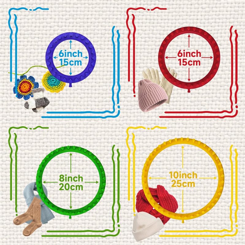 Pom Pom Maker Tool - 【PERALATAN DIY】Alat Pembuat Topi, Syal, dan