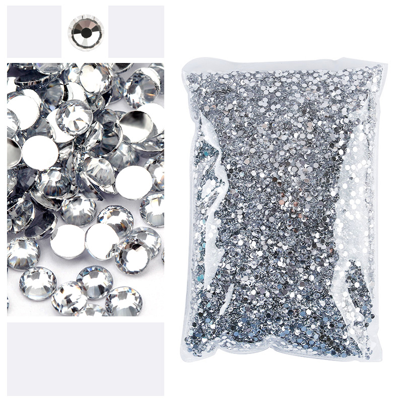 Paket Grosir Bening 2-5Mm Berl - Hotfix Rhinestone Sheet ulasan dan harga