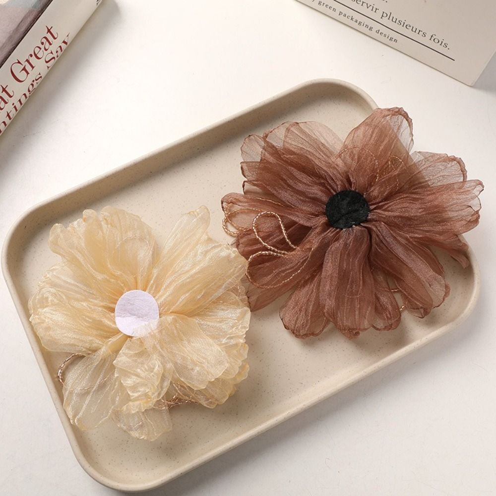 Penghias Bunga Kain Organza de - Crystal Mesh Fabric ulasan dan harga