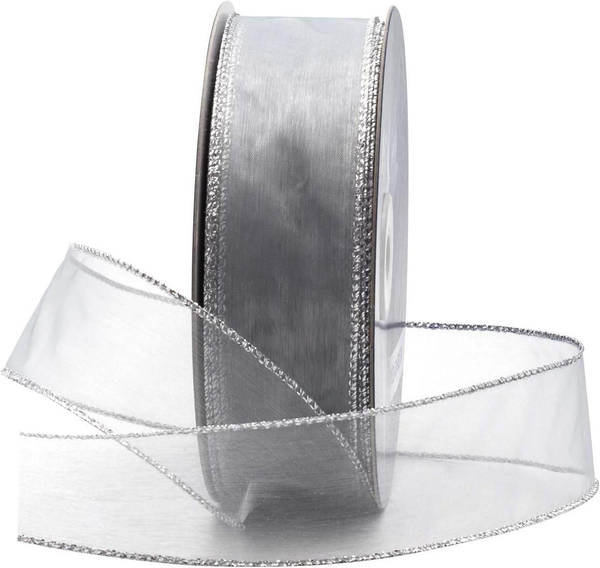 Pita Organza Kawat Tipis untuk - Organza Ribbon Spool ulasan dan harga