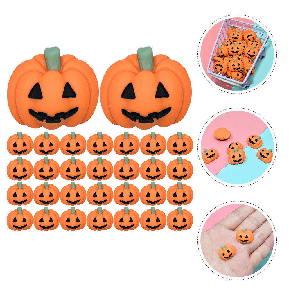 50Pcs Mini Gantungan Labu Resi - Embellishment Crafts ulasan dan harga